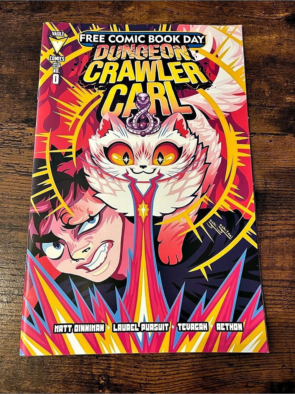 Vault Comics Dungeon Crawler Carl #0 Free Comic Book Day 2026 #0 Free Comic Book